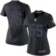 Women Nike Baltimore Ravens &55 Terrell Suggs Elite Black Impact NFL Jersey