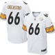 Men Nike Pittsburgh Steelers &66 David DeCastro Elite White NFL Jersey