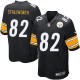 Youth Nike Pittsburgh Steelers &82 John Stallworth Elite Black Team Color NFL Jersey