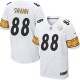 Men Nike Pittsburgh Steelers &88 Lynn Swann Elite White NFL Jersey