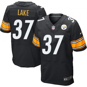 Hommes Nike Pittsburgh Steelers # 37 Carnell Lake Élite noir couleur NFL maillot de l'équipe Hommes Nike Pittsburgh Steelers # 37 Carnell Lake Élite noir couleur NFL maillot de l'équipe
