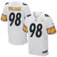 Men Nike Pittsburgh Steelers &98 Vince Williams Elite White NFL Jersey