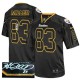 Men Nike Pittsburgh Steelers &83 Heath Miller Elite Lights Out Black Autographed NFL Jersey