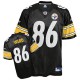 Youth Reebok Pittsburgh Steelers &86 Hines Ward Black Team Color Replica Throwback NFL Jersey