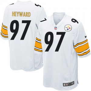 Jeunesse Nike Pittsburgh Steelers # 97 Cameron Heyward Élite blanc NFL Maillot Magasin