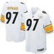 Youth Nike Pittsburgh Steelers &97 Cameron Heyward Elite White NFL Jersey