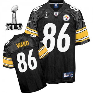 Jeunesse Reebok Pittsburgh Steelers # 86 Hines Ward Noir équipe couleur Super Bowl XLV Throwback authentique NFL maillot Jeunesse Reebok Pittsburgh Steelers # 86 Hines Ward Noir équipe couleur Super Bowl XLV Throwback authentique NFL maillot