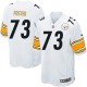 Youth Nike Pittsburgh Steelers &73 Ramon Foster Elite White NFL Jersey