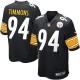 Youth Nike Pittsburgh Steelers &94 Lawrence Timmons Elite Black Team Color NFL Jersey