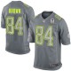 Men Nike Pittsburgh Steelers &84 Antonio Brown Elite Grey 2014 Pro Bowl NFL Jersey