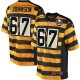 Youth Nike Pittsburgh Steelers &67 Wesley Johnson Elite Yellow/Black Alternate 80TH Anniversary Throwback NFL Jersey
