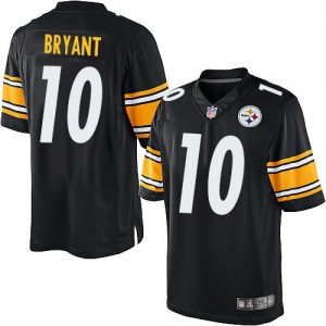 Jeunesse Nike Pittsburgh Steelers # 10 Martavis Bryant Élite noir couleur NFL maillot de l'équipe