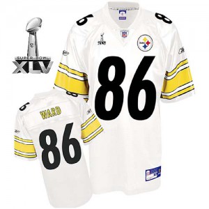 Reebok Pittsburgh Steelers # 86 Hines Ward blanc Super Bowl XLV EQT premier ministre Throwback NFL Maillot Magasin Reebok Pittsburgh Steelers # 86 Hines Ward blanc Super Bowl XLV EQT premier ministre Throwback NFL Maillot Magasin