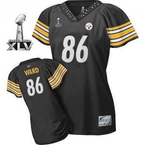 Reebok Pittsburgh Steelers # 86 Hines Ward Noir femmes champ flirtent Super Bowl XLV EQT premier ministre Throwback NFL Maillot Reebok Pittsburgh Steelers # 86 Hines Ward Noir femmes champ flirtent Super Bowl XLV EQT premier ministre Throwback NFL Maillot