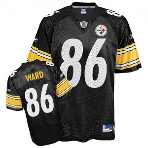 Reebok Pittsburgh Steelers # 86 Hines Ward Noir équipe Replica Throwback NFL Maillot Magasin de couleur Reebok Pittsburgh Steelers # 86 Hines Ward Noir équipe Replica Throwback NFL Maillot Magasin de couleur