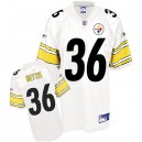 Reebok Pittsburgh Steelers &36 Jerome Bettis White Premier EQT Throwback NFL Jersey