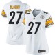 Women Nike Pittsburgh Steelers &27 LeGarrette Blount Elite White NFL Jersey