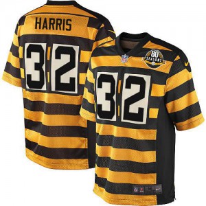 Hommes Nike Pittsburgh Steelers # 32 Franco Harris Élite jaune/noir alternent 80e anniversaire Throwback NFL Maillot Magasin Hommes Nike Pittsburgh Steelers # 32 Franco Harris Élite jaune/noir alternent 80e anniversaire Throwback NFL Maillot Magasin