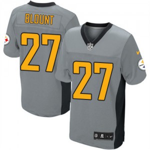 Hommes Nike Pittsburgh Steelers # 27 LeGarrette Blount élite gris ombre NFL Maillot Magasin Hommes Nike Pittsburgh Steelers # 27 LeGarrette Blount élite gris ombre NFL Maillot Magasin