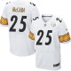 Men Nike Pittsburgh Steelers &25 Brice McCain Elite White NFL Jersey