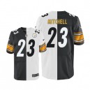 Men Nike Pittsburgh Steelers &23 Mike Mitchell Elite Team/Road Two Tone NFL Jersey