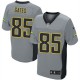Men Nike San Diego Chargers &85 Antonio Gates Elite Grey Shadow NFL Jersey