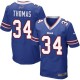 Hommes Nike Bills de Buffalo # 34 Thurman Thomas élite bleu Royal équipe NFL Maillot Magasin de couleur