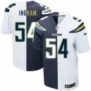 Men Nike San Diego Chargers &54 Melvin Ingram Elite Team/Road Two Tone NFL Jersey
