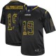 Men Nike San Diego Chargers &19 Lance Alworth Elite Black Camo Fashion NFL Jersey