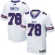 Men Nike Buffalo Bills &78 Bruce Smith Elite White NFL Jersey