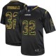 Men Nike San Diego Chargers &32 Eric Weddle Elite Black Camo Fashion NFL Jersey