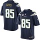 Jeunesse Nike San Diego Chargers # 85 Antonio Gates élite bleu marine équipe couleur C Patch NFL Maillot Magasin