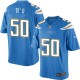Youth Nike San Diego Chargers &50 Manti Te'o Elite Electric Blue Alternate NFL Jersey