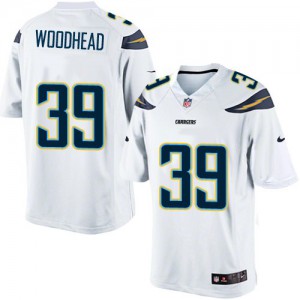 Jeunesse Nike San Diego Chargers # 39 Danny Woodhead Élite blanc NFL Maillot Magasin
