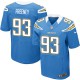 Men Nike San Diego Chargers &93 Dwight Freeney Elite Electric Blue Alternate NFL Jersey