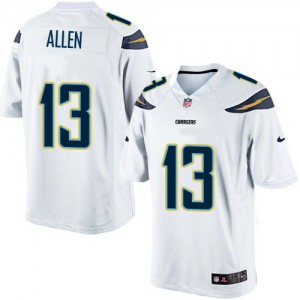 Jeunesse Nike San Diego Chargers # 13 Keenan Allen Élite blanc NFL Maillot Magasin