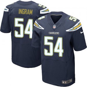 Hommes Nike San Diego Chargers # 54 Melvin Ingram Élite bleu marine équipe NFL Maillot Magasin de couleur Hommes Nike San Diego Chargers # 54 Melvin Ingram Élite bleu marine équipe NFL Maillot Magasin de couleur