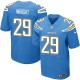 Men Nike San Diego Chargers &29 Shareece Wright Elite Electric Blue Alternate NFL Jersey