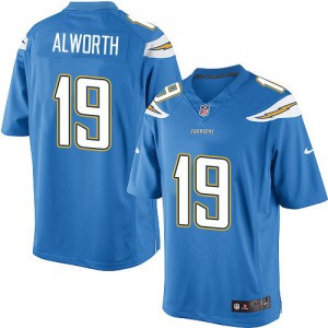 Jeunesse Nike San Diego Chargers # 19 Lance Alworth Élite bleu électrique remplaçant NFL Maillot Magasin Jeunesse Nike San Diego Chargers # 19 Lance Alworth Élite bleu électrique remplaçant NFL Maillot Magasin