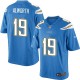 Youth Nike San Diego Chargers &19 Lance Alworth Elite Electric Blue Alternate NFL Jersey