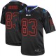 Men Nike Buffalo Bills &83 Andre Reed Elite Lights Out Black NFL Jersey