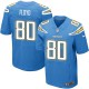 Men Nike San Diego Chargers &80 Malcom Floyd New Elite Electric Blue Alternate NFL Jersey