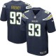 Men Nike San Diego Chargers &93 Dwight Freeney New Elite Navy Blue Team Color NFL Jersey