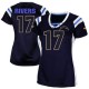 Women Nike San Diego Chargers &17 Philip Rivers Elite Navy Blue Draft Him Shimmer NFL Jersey