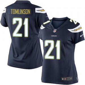 Femmes Nike San Diego Chargers # 21 LaDainian Tomlinson élite bleu marine équipe NFL Maillot Magasin de couleur Femmes Nike San Diego Chargers # 21 LaDainian Tomlinson élite bleu marine équipe NFL Maillot Magasin de couleur