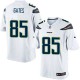 Youth Nike San Diego Chargers &85 Antonio Gates Elite White NFL Jersey