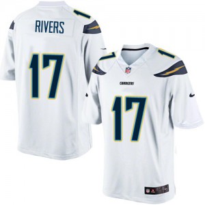 Jeunesse Nike San Diego Chargers # 17 Philip Rivers Élite blanc NFL Maillot Magasin