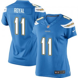 Femmes Nike San Diego Chargers # 11 Eddie Royal élite Electric Bleu remplaçant NFL Maillot Magasin Femmes Nike San Diego Chargers # 11 Eddie Royal élite Electric Bleu remplaçant NFL Maillot Magasin