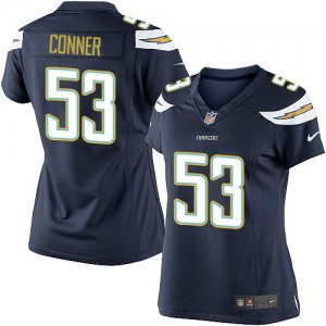 Femmes Nike San Diego Chargers # 53 Kavell Conner élite bleu marine équipe NFL Maillot Magasin de couleur Femmes Nike San Diego Chargers # 53 Kavell Conner élite bleu marine équipe NFL Maillot Magasin de couleur