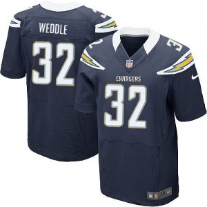 Hommes Nike San Diego Chargers # 32 Eric Weddle Élite bleu marine équipe NFL Maillot Magasin de couleur Hommes Nike San Diego Chargers # 32 Eric Weddle Élite bleu marine équipe NFL Maillot Magasin de couleur